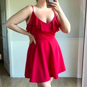 Altar'd State Red Mini Dress Small